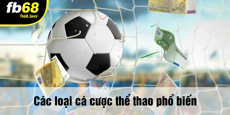 Các loại cá cược thể thao phổ biến