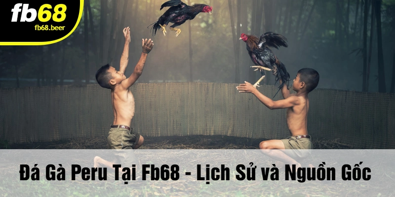 Đá Gà Peru Tại FB68 - Lịch Sử và Nguồn Gốc